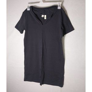 Gap Women's Black Pullover Short Sleeve Dress Size L